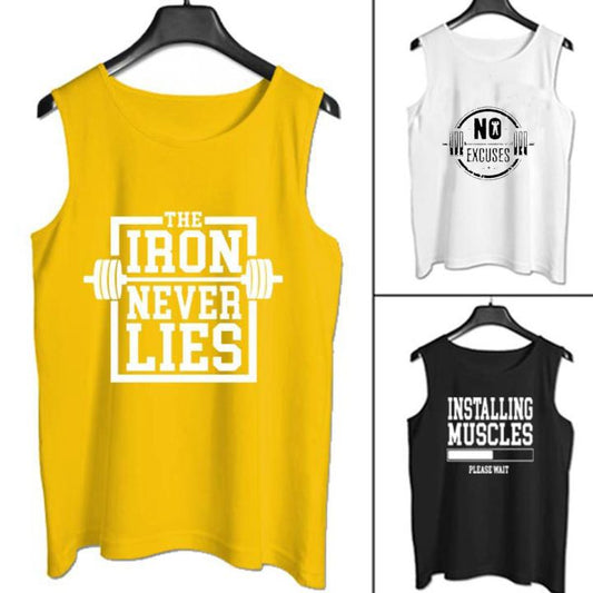 The Iron Never Lies Gym Tank Top