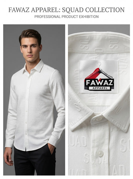 Essential Oxford Button-Down Shirt – Men’s Classic White Long Sleeve Casual Shirt